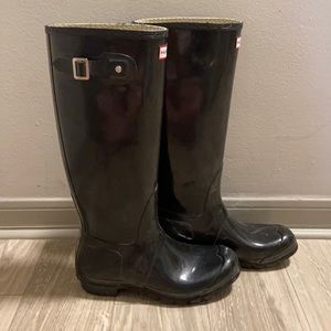 Hunter rain boots